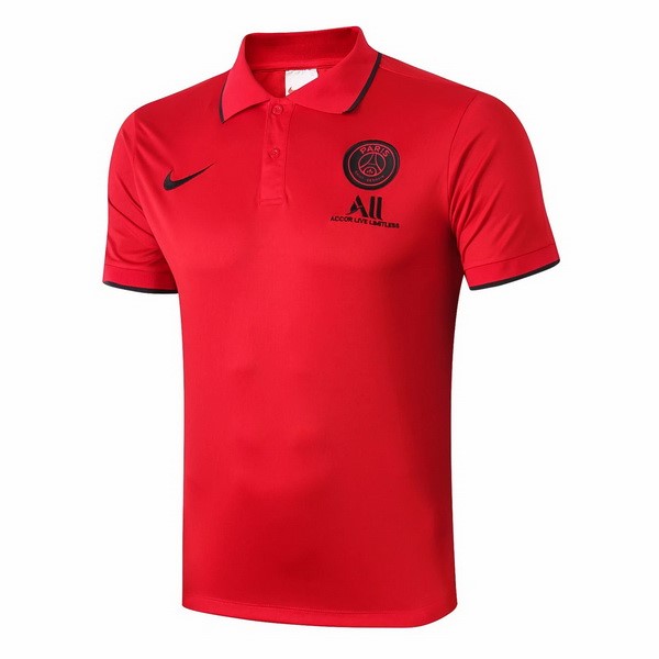 Polo Paris Saint Germain Negro Rojo 2019/20